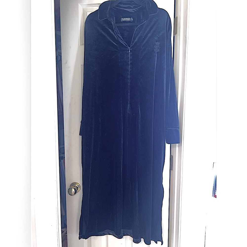 Ralph Lauren 3/4 zip robe